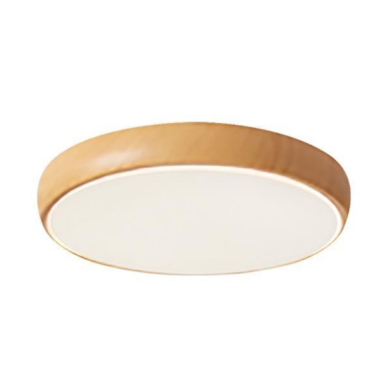 CEILING LIGHT FIXTURE LED 30W D41*H6cm 3CCT NATURAL WOOD COLOUR 144-51012 CEILING LIGHT FIXTURE LED 30W D41*H6cm 3CCT NATURAL WOOD COLOUR 144-51012