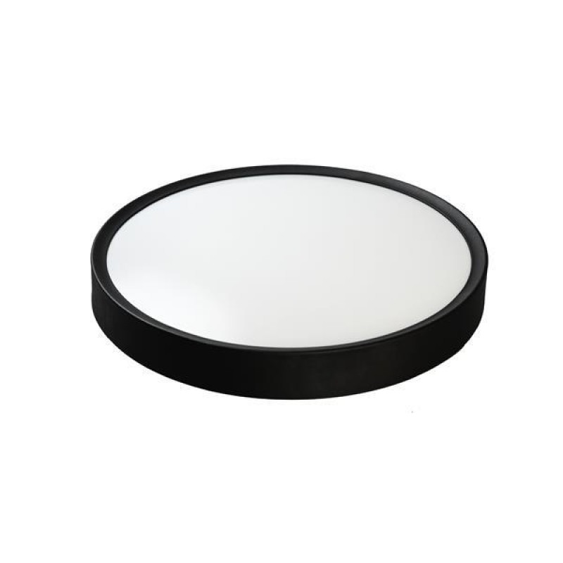 CEILING LIGHT FIXTURE LED 18W Φ335xH65MM  3 CCT BLACK 144-51018