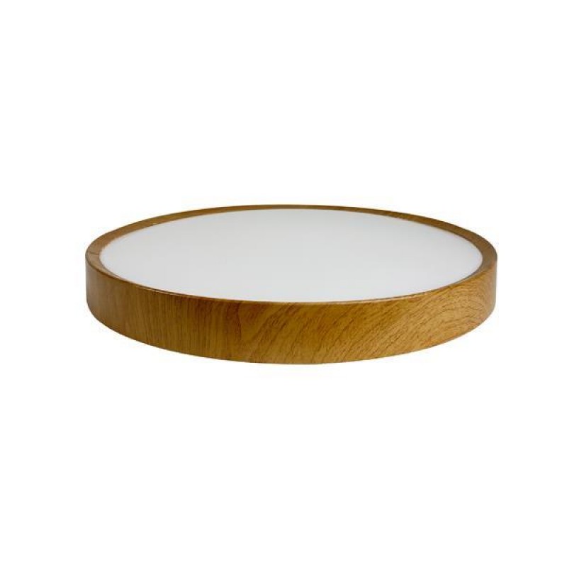 CEILING LIGHT FIXTURE LED 24W Φ370xH65MM 3 CCT NATURAL WOOD COLOUR 144-51022 CEILING LIGHT FIXTURE LED 24W Φ370xH65MM 3 CCT NATURAL WOOD COLOUR 144-51022