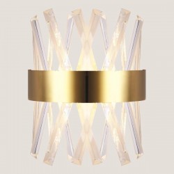WALL MOUNTED FIXTURE 4XG4 25x30 GOLD 144-52007 WALL MOUNTED FIXTURE 4XG4 25x30 GOLD 144-52007