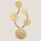WALL MOUNTED  5xG4 25x50 GOLD 144-53001