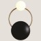 WALL MOUNTED LED  G9*2 3000K 26x45 GOLD/BLACK 144-55005