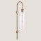 WALL MOUNTED E27 10x70 TRANSPARENT/GOLD 144-56002