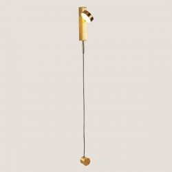 WALL MOUNTED STICK LED 9W 8x135 GOLD 144-58001 WALL MOUNTED STICK LED 9W 8x135 GOLD 144-58001