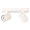 SPOT CEILING DOUBLE GU10  S1980 WHITE 144-60001