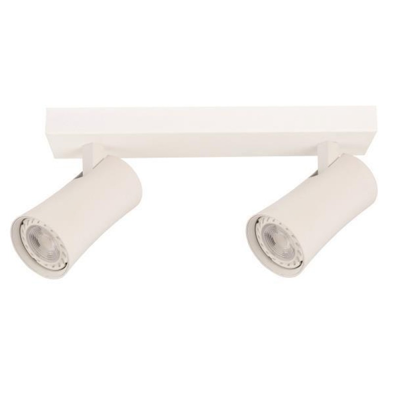 SPOT CEILING DOUBLE GU10 S1901 WHITE 144-60007