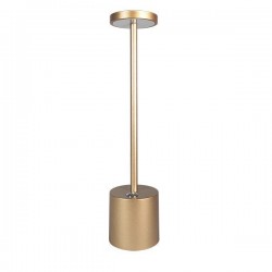 TABLE LAMP TOUCH RECHARGEABLE LED 4W  GOLD 144-70006