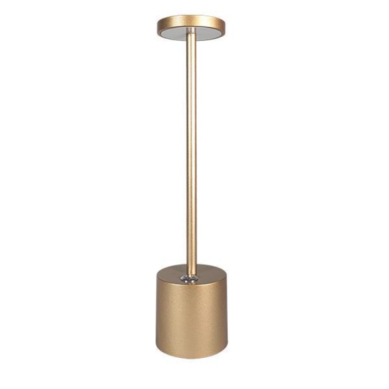 TABLE LAMP TOUCH RECHARGEABLE LED 4W  GOLD 144-70006