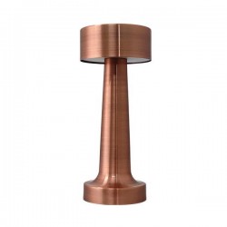 TABLE LAMP TOUCH RECHARGEABLE LED 3W ROSE GOLD 144-70009