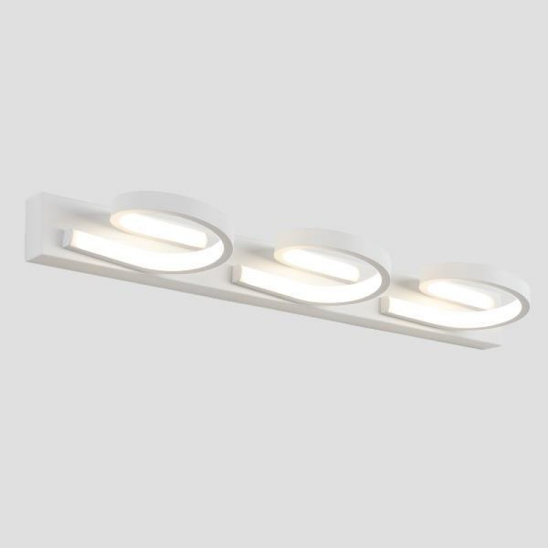 LIGHT FIXTURES FOR BATHROOM LED 24W 4000K 3Φ 700Χ70Χ170 SAND WHITE 144-80001 LIGHT FIXTURES FOR BATHROOM LED 24W 4000K 3Φ 700Χ70Χ170 SAND WHITE 144-80001