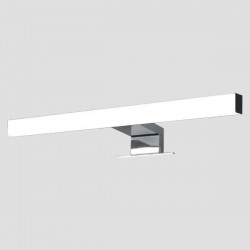 LIGHT FIXTURES FOR BATHROOM LED 7W 4000K 500X103X40 NICKEL (2 ways of support) 144-80501