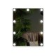 LED ОГЛЕДАЛО ЗА БАНЯ ПРАВОЪГЪЛНО 40X50 СМ