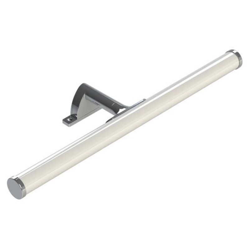LIGHT FIXTURE FOR BATHROOM 6W 3000K 400x116x53 IP44 NICKEL 145-21505 LIGHT FIXTURE FOR BATHROOM 6W 3000K 400x116x53 IP44 NICKEL 145-21505