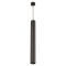 HANGING CEILING LIGHT CYLINDER GU10 1M Φ65x400 BLACK 145-25503