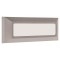 WALL MOUNTED LED SLIM STEP LIGHT 4W IP65 230V 3000K 200X80mm GREY PRO 145-52002