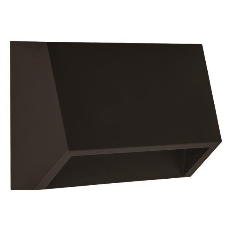 WALL MOUNTED LED SLIM STEP LIGHT 3W IP65 230V 13000K 60X70mm DARK GREY PRO 145-52013 WALL MOUNTED LED SLIM STEP LIGHT 3W IP65 230V 13000K 60X70mm DARK GREY PRO 145-52013