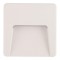 WALL MOUNTED LED SLIM STEP LIGHT 3W IP65 230V 3000K 120X120mm WHITE PRO 145-52017