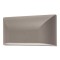 WALL MOUNTED LED SLIM STEP LIGHT 6W IP65 220-240V 3000K 220X51X113mm GREY PRO 145-52052