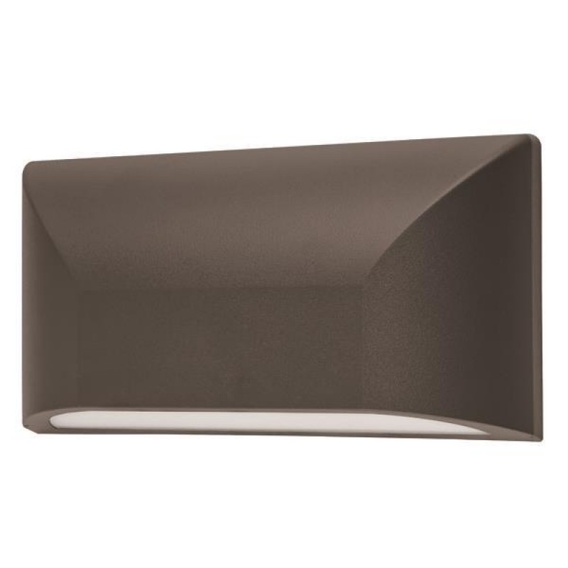 WALL MOUNTED LED SLIM STEP LIGHT 6W IP65 220-240V 3000K 220X51X113mm DARK GREY PRO 145-52053 WALL MOUNTED LED SLIM STEP LIGHT 6W IP65 220-240V 3000K 220X51X113mm DARK GREY PRO 145-52053