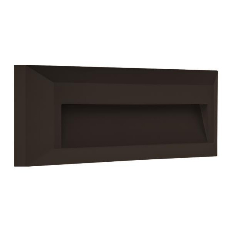 WALL MOUNTED LED SLIM STEP LIGHT 2W IP65 220-240V 3000K 230X80X27mm BLACK PRO 145-52055 WALL MOUNTED LED SLIM STEP LIGHT 2W IP65 220-240V 3000K 230X80X27mm BLACK PRO 145-52055