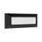WALL MOUNTED LED SLIM STEP LIGHT 4W IP65 230V 3CCT 230X80mm BLACK PRO 145-52071