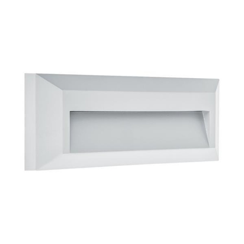 СТЕННА LED СТЪПКОВИДНА ЛАМПА 2W IP65 3CCT БЯЛА СТЕННА LED СТЪПКОВИДНА ЛАМПА 2W IP65 3CCT БЯЛА