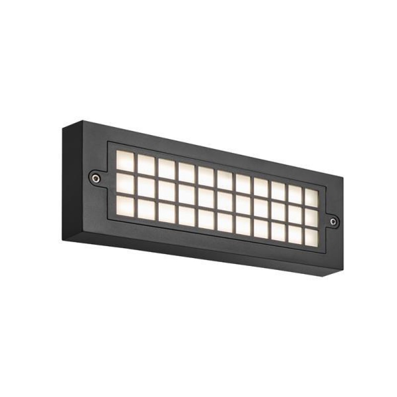 LED СТЕННО ТЯЛО 6W 3CCT IP65 ЧЕРНО