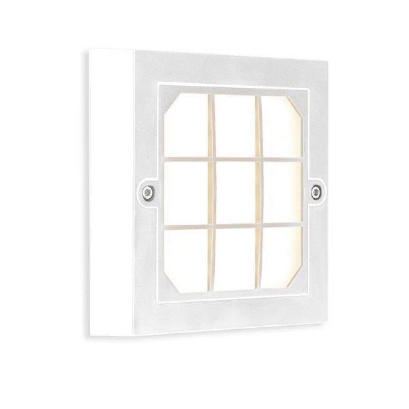 LED СТЕННА ЛАМПА 6W 3CCT IP65 БЯЛА LED СТЕННА ЛАМПА 6W 3CCT IP65 БЯЛА
