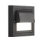 LED СТЕННА ЛАМПА 6W 3CCT IP65 ЧЕРНА