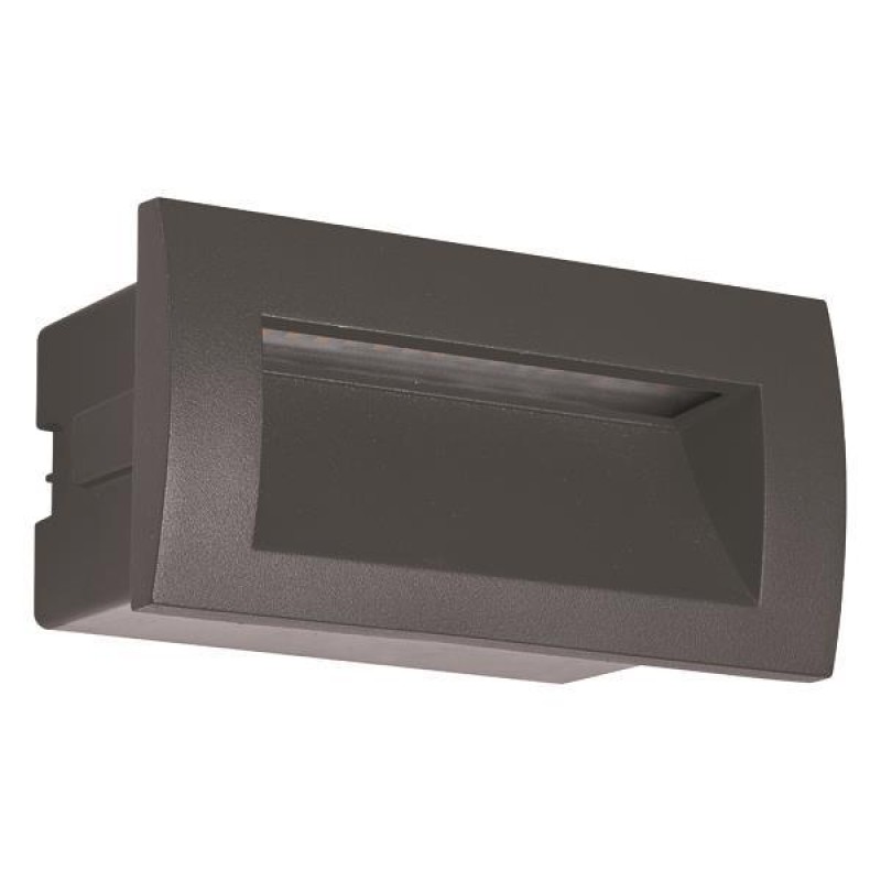 RECESSED LED LIGHT 3W IP54 220-240V 140X70X70mm GRAPHITE PRO 145-52503 RECESSED LED LIGHT 3W IP54 220-240V 140X70X70mm GRAPHITE PRO 145-52503