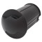 SURFACE CORRIDOR LED LIGHT 2F 3W IP65 85-265V Φ62mm BLACK PRO 145-52552