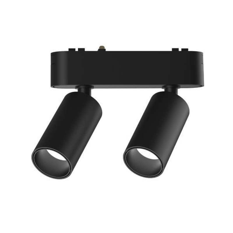 МАГНИТЕН РЕЛСОВ СПОТ ULTRA SLIM ЧЕРЕН 2X5W 3CCT
