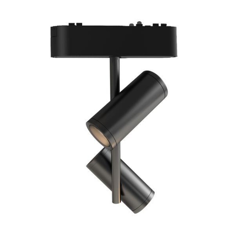 МАГНИТЕН СПОТ ULTRA SLIM ЧЕРЕН 2X8W 3CCT С ТРИАК