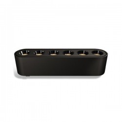 LIGHTING FIXTURE BLACK FOR MAGNETIC TRACK ULTRA SLIM  12W 3CCT 222xW25xH27.5mm 100⁰ 145-59523