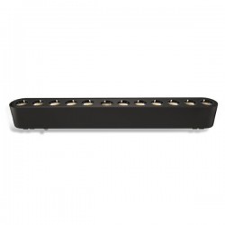 LIGHTING FIXTURE BLACK FOR MAGNETIC TRACK ULTRA SLIM 16W 3CCT 330.3x25x27.5mm 36⁰ 145-59527