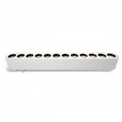 LIGHTING FIXTURE WHITE FOR MAGNETIC TRACK ULTRA SLIM  12W 3CCT 222xW25xH27.5mm 36⁰ 145-59532
