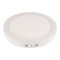 SURFACE MOUNTED LED SLIM LIGHT Φ120 6W 6500K WHITE PLUS 145-68500