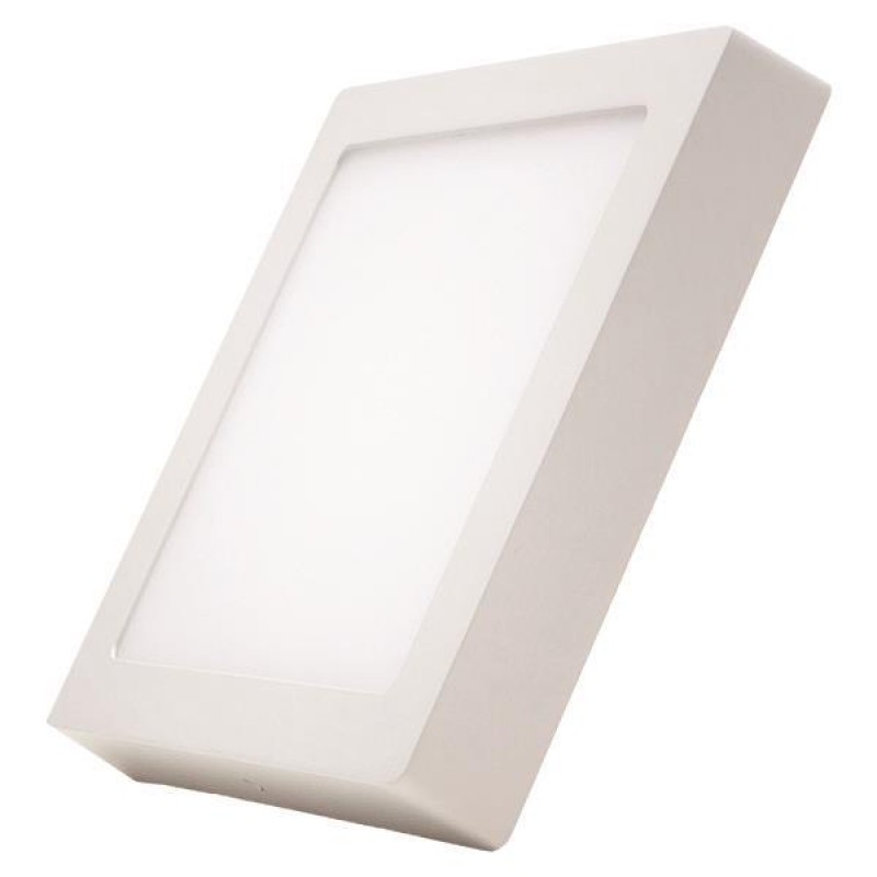 SURFACE MOUNTED LED SLIM LIGHT 225Χ225 24W 3000K WHITE PLUS 145-68535 SURFACE MOUNTED LED SLIM LIGHT 225Χ225 24W 3000K WHITE PLUS 145-68535