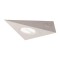 SURFACE MOUNTED LED SLIM LIGHT 124X40 2W 3000K WHITE PLUS 145-68672