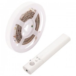 LED TAPE WITH PIR MOTION SENSOR 1M 2,4W 6V 3000K IP65 PRO 145-70024 LED TAPE WITH PIR MOTION SENSOR 1M 2,4W 6V 3000K IP65 PRO 145-70024
