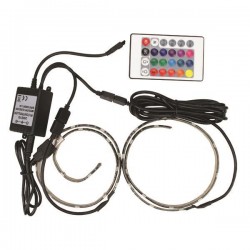 LED TAPE DIMMABLE WITH USB CONNECTION 0,50M 7,2W 5V RGB IP65 SET 2PCS PRO 145-70025 LED TAPE DIMMABLE WITH USB CONNECTION 0,50M 7,2W 5V RGB IP65 SET 2PCS PRO 145-70025