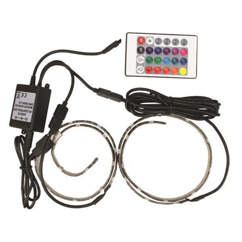 LED TAPE DIMMABLE WITH USB CONNECTION 0,50M 7,2W 5V RGB IP65 SET 2PCS PRO 145-70025 LED TAPE DIMMABLE WITH USB CONNECTION 0,50M 7,2W 5V RGB IP65 SET 2PCS PRO 145-70025