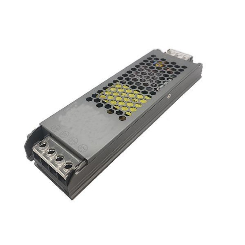 ЗАХРАНВАНЕ METALLIC SLIM ЗА LED ЛЕНТА 24V DC 200W IP20