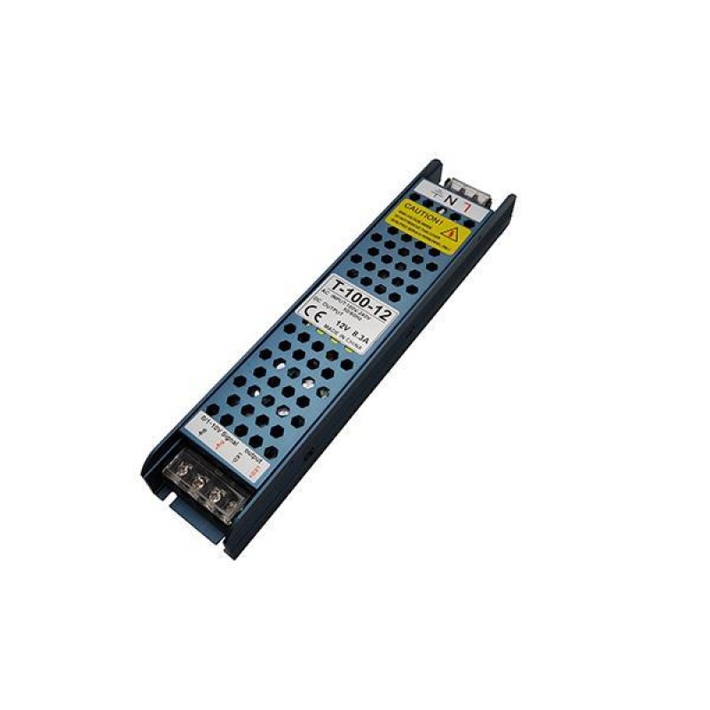 ЗАХРАНВАНЕ МЕТАЛНО СЛИМ ЗА LED ЛЕНТА 24V DC ДИМИРАНЕ (1-10V) 100W IP20 ЗАХРАНВАНЕ МЕТАЛНО СЛИМ ЗА LED ЛЕНТА 24V DC ДИМИРАНЕ (1-10V) 100W IP20