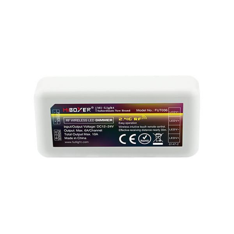 WIRELESS RF CONTROLLER DIMMER 12A DC 12V/122W 24V/288W 145-71402 WIRELESS RF CONTROLLER DIMMER 12A DC 12V/122W 24V/288W 145-71402
