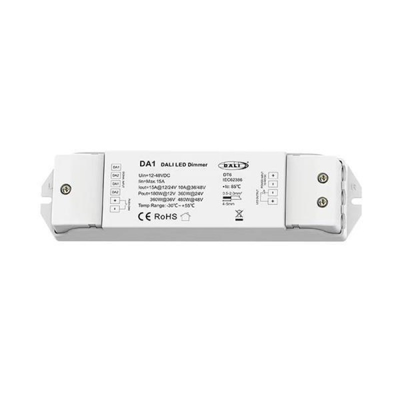 DALI LED DIMMER 5A*2CH 12-48VDC (PUSH BOTTON) DA1 145-71600 DALI LED DIMMER 5A*2CH 12-48VDC (PUSH BOTTON) DA1 145-71600