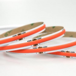 LED TAPE COB 5M 12W 24V RED 480L/M IP44 PRO 145-72024 LED TAPE COB 5M 12W 24V RED 480L/M IP44 PRO 145-72024