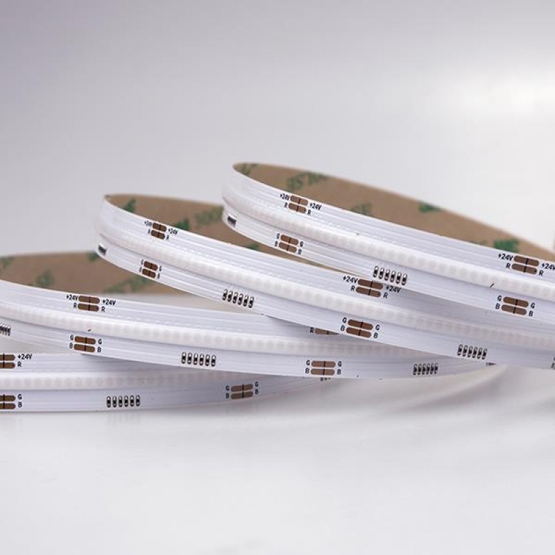 LED TAPE COB 5M 10W 24V RGB 480L/M IP44 PRO 145-72029