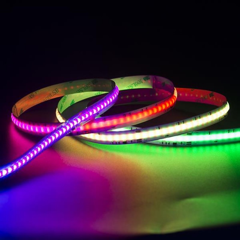 LED TAPE COB 5M 12W 24V PIXEL 540L/M IP44 PRO 145-72500 LED TAPE COB 5M 12W 24V PIXEL 540L/M IP44 PRO 145-72500