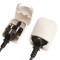 ADAPTOR UK TO SCHUKO TYPE F 13A WHITE 147-09108